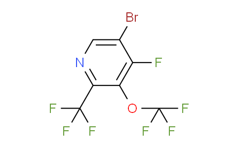 AM71391 | 1803448-38-5 | 5-Bromo-4-fluoro-3-(trifluoromethoxy)-2-(trifluoromethyl)pyridine