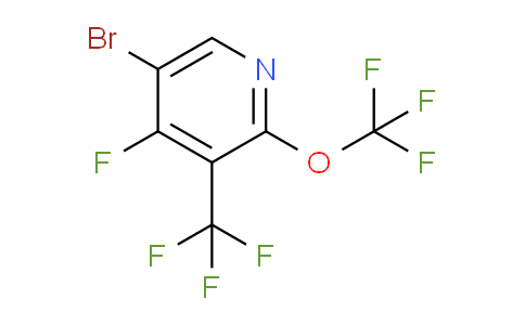 AM71393 | 1803968-60-6 | 5-Bromo-4-fluoro-2-(trifluoromethoxy)-3-(trifluoromethyl)pyridine