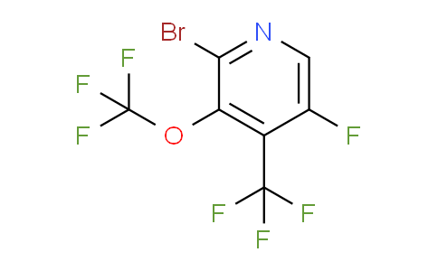 AM71394 | 1806221-82-8 | 2-Bromo-5-fluoro-3-(trifluoromethoxy)-4-(trifluoromethyl)pyridine