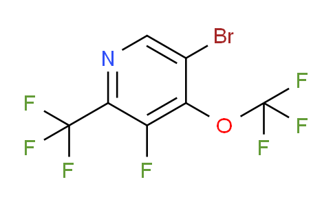 AM71395 | 1803619-16-0 | 5-Bromo-3-fluoro-4-(trifluoromethoxy)-2-(trifluoromethyl)pyridine
