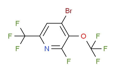 AM71396 | 1803448-48-7 | 4-Bromo-2-fluoro-3-(trifluoromethoxy)-6-(trifluoromethyl)pyridine