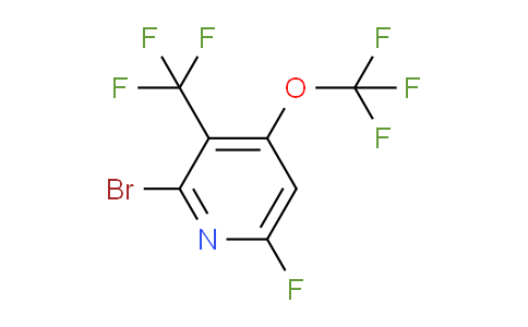 AM71402 | 1806221-88-4 | 2-Bromo-6-fluoro-4-(trifluoromethoxy)-3-(trifluoromethyl)pyridine