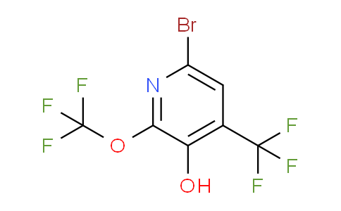 AM71411 | 1806089-19-9 | 6-Bromo-3-hydroxy-2-(trifluoromethoxy)-4-(trifluoromethyl)pyridine
