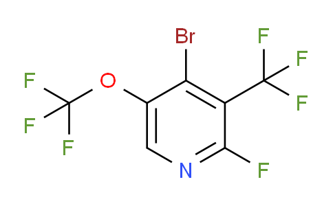 AM71417 | 1806079-23-1 | 4-Bromo-2-fluoro-5-(trifluoromethoxy)-3-(trifluoromethyl)pyridine