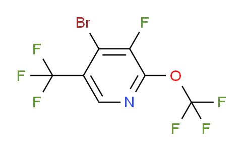 AM71420 | 1803671-67-1 | 4-Bromo-3-fluoro-2-(trifluoromethoxy)-5-(trifluoromethyl)pyridine