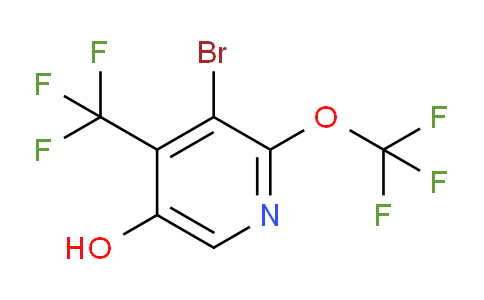 AM71426 | 1804563-22-1 | 3-Bromo-5-hydroxy-2-(trifluoromethoxy)-4-(trifluoromethyl)pyridine