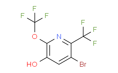 AM71428 | 1804578-76-4 | 3-Bromo-5-hydroxy-6-(trifluoromethoxy)-2-(trifluoromethyl)pyridine