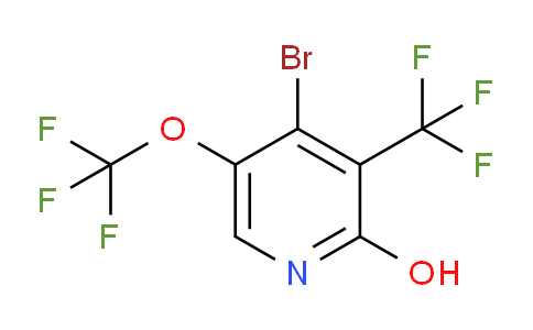 AM71430 | 1806089-36-0 | 4-Bromo-2-hydroxy-5-(trifluoromethoxy)-3-(trifluoromethyl)pyridine