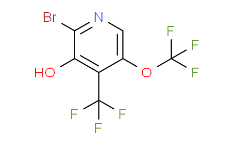 AM71433 | 1804563-19-6 | 2-Bromo-3-hydroxy-5-(trifluoromethoxy)-4-(trifluoromethyl)pyridine