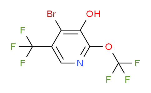 AM71434 | 1804650-10-9 | 4-Bromo-3-hydroxy-2-(trifluoromethoxy)-5-(trifluoromethyl)pyridine