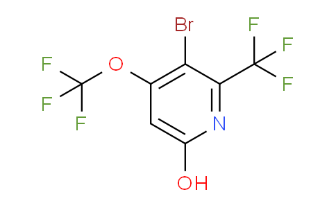 AM71439 | 1804650-16-5 | 3-Bromo-6-hydroxy-4-(trifluoromethoxy)-2-(trifluoromethyl)pyridine