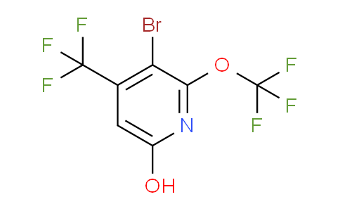 AM71440 | 1806089-54-2 | 3-Bromo-6-hydroxy-2-(trifluoromethoxy)-4-(trifluoromethyl)pyridine
