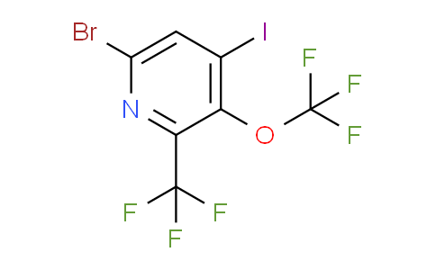 AM71446 | 1804579-75-6 | 6-Bromo-4-iodo-3-(trifluoromethoxy)-2-(trifluoromethyl)pyridine
