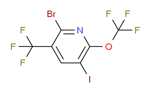 AM71452 | 1804649-21-5 | 2-Bromo-5-iodo-6-(trifluoromethoxy)-3-(trifluoromethyl)pyridine