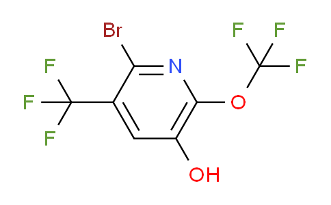AM71453 | 1804563-21-0 | 2-Bromo-5-hydroxy-6-(trifluoromethoxy)-3-(trifluoromethyl)pyridine