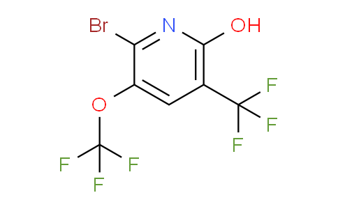 AM71455 | 1804444-66-3 | 2-Bromo-6-hydroxy-3-(trifluoromethoxy)-5-(trifluoromethyl)pyridine