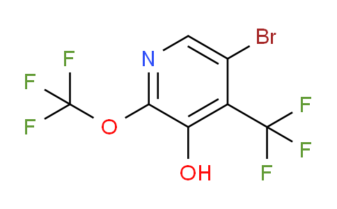 AM71467 | 1804603-38-0 | 5-Bromo-3-hydroxy-2-(trifluoromethoxy)-4-(trifluoromethyl)pyridine