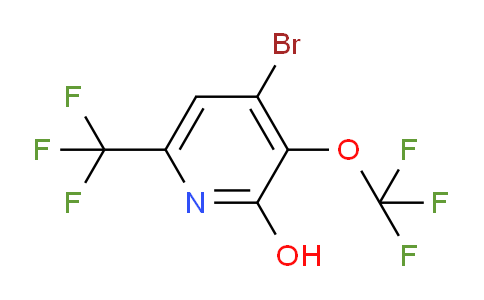 AM71468 | 1804650-00-7 | 4-Bromo-2-hydroxy-3-(trifluoromethoxy)-6-(trifluoromethyl)pyridine