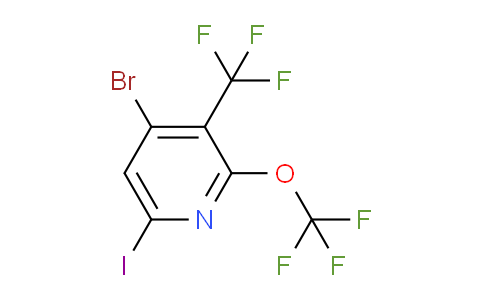 AM71481 | 1803947-45-6 | 4-Bromo-6-iodo-2-(trifluoromethoxy)-3-(trifluoromethyl)pyridine