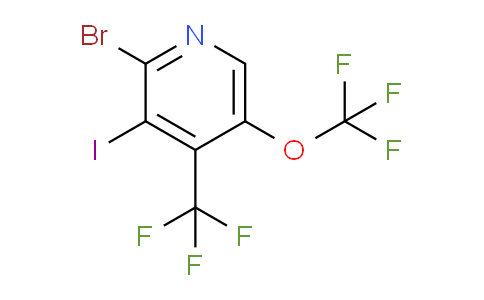AM71482 | 1804579-67-6 | 2-Bromo-3-iodo-5-(trifluoromethoxy)-4-(trifluoromethyl)pyridine