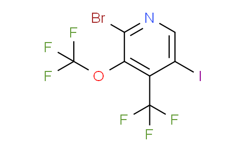 AM71488 | 1803957-39-2 | 2-Bromo-5-iodo-3-(trifluoromethoxy)-4-(trifluoromethyl)pyridine