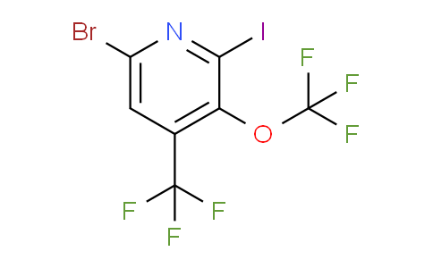 AM71496 | 1806213-52-4 | 6-Bromo-2-iodo-3-(trifluoromethoxy)-4-(trifluoromethyl)pyridine