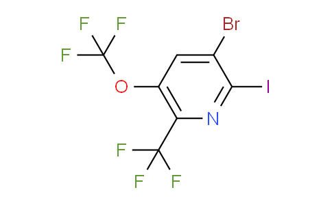 AM71497 | 1803678-61-6 | 3-Bromo-2-iodo-5-(trifluoromethoxy)-6-(trifluoromethyl)pyridine