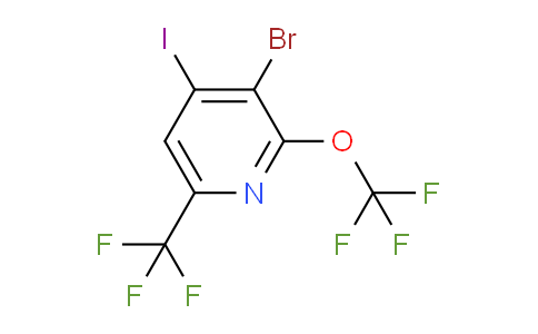 AM71499 | 1803957-64-3 | 3-Bromo-4-iodo-2-(trifluoromethoxy)-6-(trifluoromethyl)pyridine