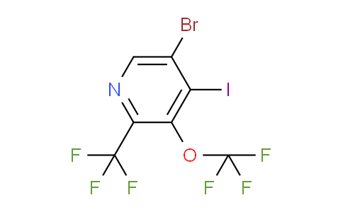 AM71500 | 1803999-18-9 | 5-Bromo-4-iodo-3-(trifluoromethoxy)-2-(trifluoromethyl)pyridine