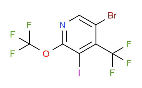 AM71503 | 1806116-06-2 | 5-Bromo-3-iodo-2-(trifluoromethoxy)-4-(trifluoromethyl)pyridine