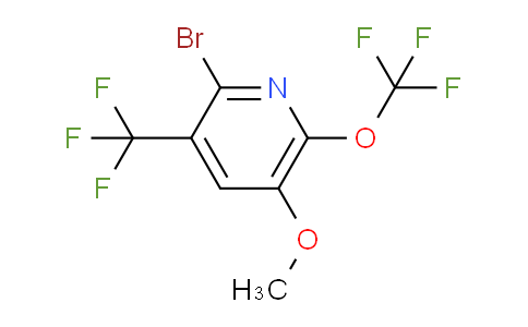AM71507 | 1804576-76-8 | 2-Bromo-5-methoxy-6-(trifluoromethoxy)-3-(trifluoromethyl)pyridine