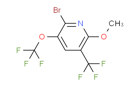AM71508 | 1803683-92-2 | 2-Bromo-6-methoxy-3-(trifluoromethoxy)-5-(trifluoromethyl)pyridine