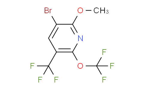 AM71513 | 1804616-01-0 | 3-Bromo-2-methoxy-6-(trifluoromethoxy)-5-(trifluoromethyl)pyridine