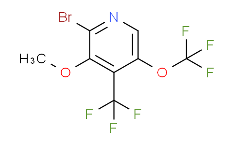 AM71521 | 1803952-60-4 | 2-Bromo-3-methoxy-5-(trifluoromethoxy)-4-(trifluoromethyl)pyridine