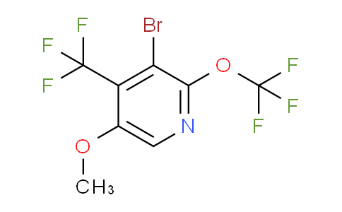 AM71522 | 1806087-58-0 | 3-Bromo-5-methoxy-2-(trifluoromethoxy)-4-(trifluoromethyl)pyridine