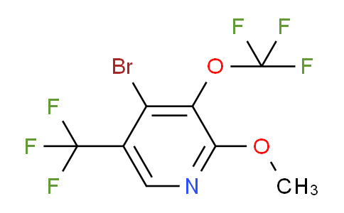 AM71525 | 1803901-08-7 | 4-Bromo-2-methoxy-3-(trifluoromethoxy)-5-(trifluoromethyl)pyridine