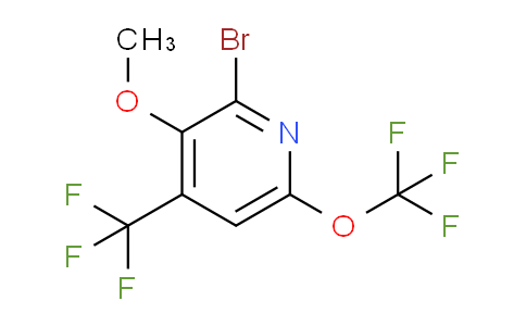 AM71526 | 1804634-20-5 | 2-Bromo-3-methoxy-6-(trifluoromethoxy)-4-(trifluoromethyl)pyridine
