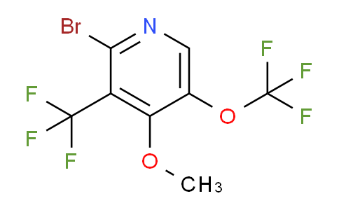 AM71528 | 1803683-84-2 | 2-Bromo-4-methoxy-5-(trifluoromethoxy)-3-(trifluoromethyl)pyridine