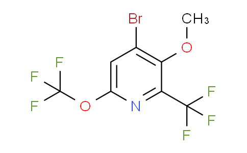 AM71531 | 1803622-48-1 | 4-Bromo-3-methoxy-6-(trifluoromethoxy)-2-(trifluoromethyl)pyridine