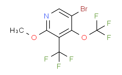 AM71533 | 1806143-73-6 | 5-Bromo-2-methoxy-4-(trifluoromethoxy)-3-(trifluoromethyl)pyridine