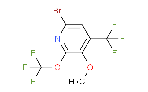 AM71536 | 1804000-35-8 | 6-Bromo-3-methoxy-2-(trifluoromethoxy)-4-(trifluoromethyl)pyridine
