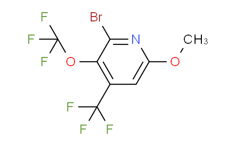 2-Bromo-6-methoxy-3-(trifluoromethoxy)-4-(trifluoromethyl)pyridine