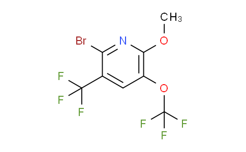 AM71538 | 1804634-37-4 | 2-Bromo-6-methoxy-5-(trifluoromethoxy)-3-(trifluoromethyl)pyridine