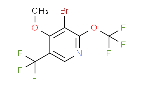 AM71543 | 1804004-19-0 | 3-Bromo-4-methoxy-2-(trifluoromethoxy)-5-(trifluoromethyl)pyridine
