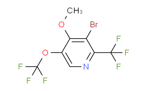 AM71544 | 1804576-80-4 | 3-Bromo-4-methoxy-5-(trifluoromethoxy)-2-(trifluoromethyl)pyridine