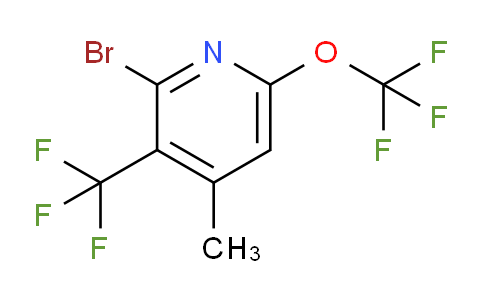 AM71547 | 1806145-00-5 | 2-Bromo-4-methyl-6-(trifluoromethoxy)-3-(trifluoromethyl)pyridine