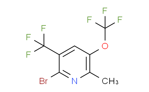 AM71553 | 1806145-10-7 | 2-Bromo-6-methyl-5-(trifluoromethoxy)-3-(trifluoromethyl)pyridine