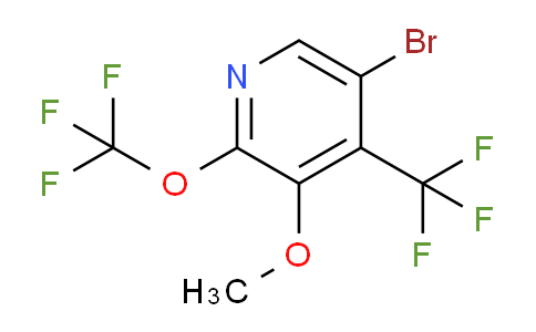AM71556 | 1803952-69-3 | 5-Bromo-3-methoxy-2-(trifluoromethoxy)-4-(trifluoromethyl)pyridine