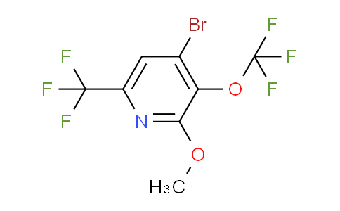 AM71557 | 1803464-27-8 | 4-Bromo-2-methoxy-3-(trifluoromethoxy)-6-(trifluoromethyl)pyridine