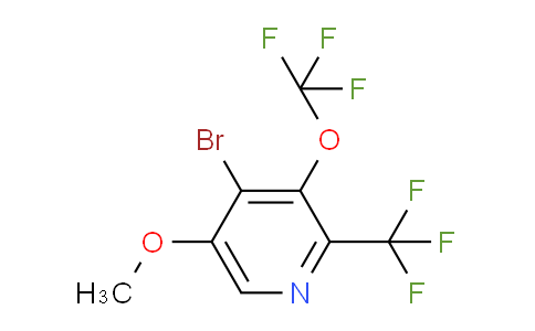 AM71560 | 1803952-73-9 | 4-Bromo-5-methoxy-3-(trifluoromethoxy)-2-(trifluoromethyl)pyridine